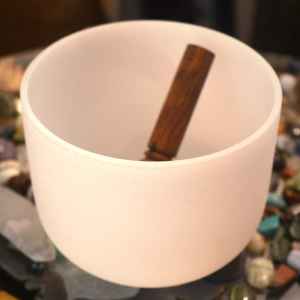 crystal singing bowl